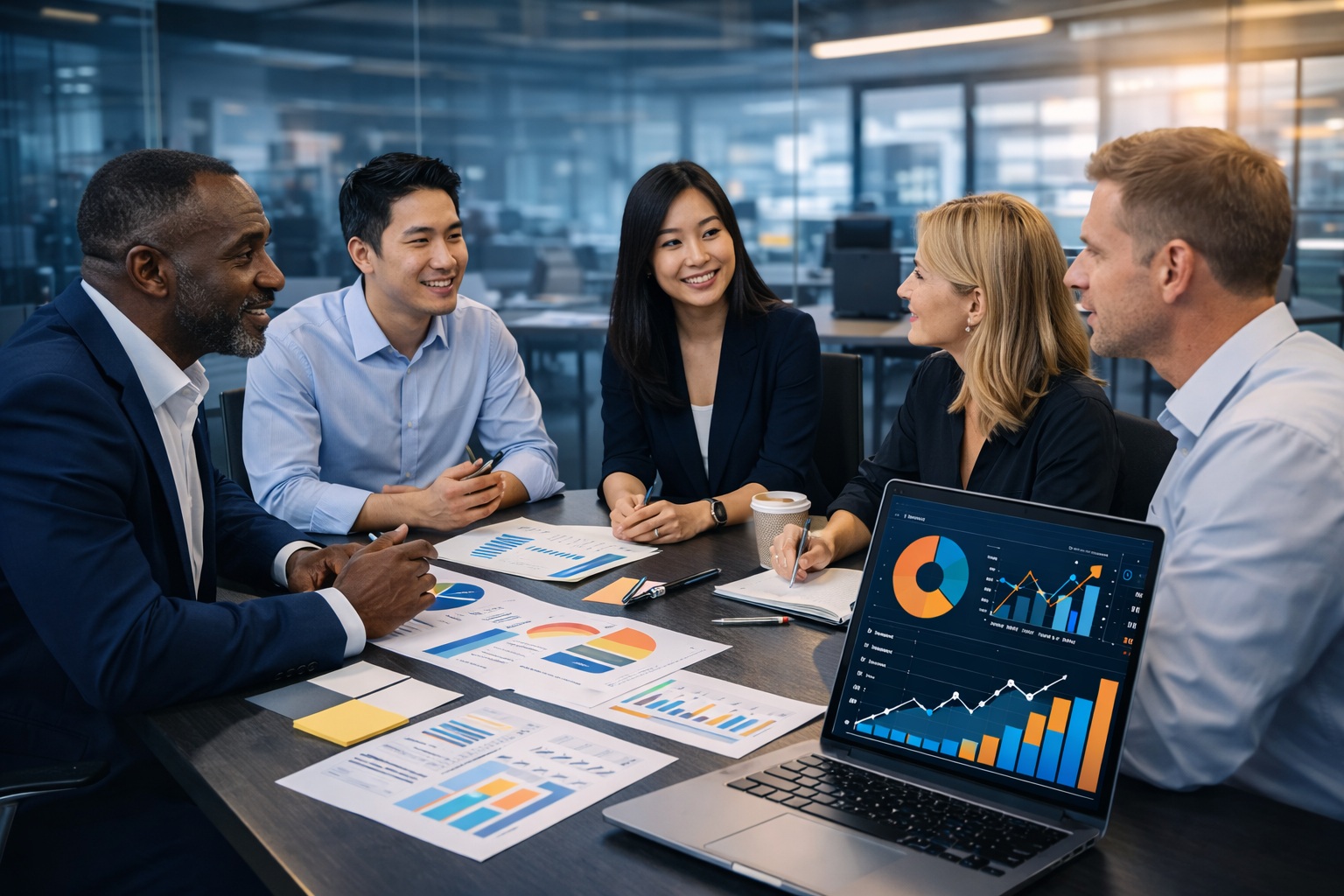 Headcount budget planning dashboard showing hiring forecasts and workforce analytics